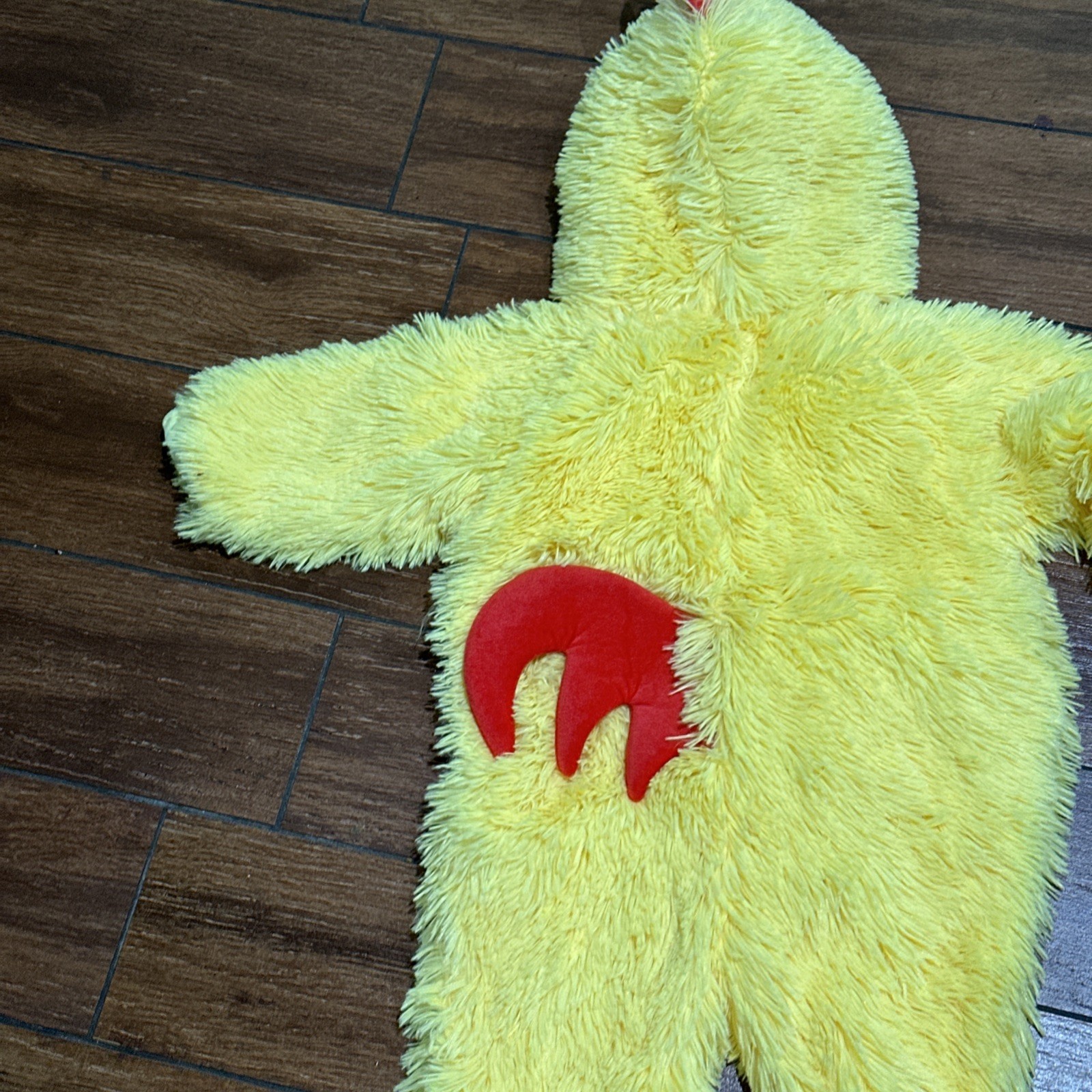 NWOT Target Hyde & Eek Toddler Chicken Costume Plush Hooded Jumpsuit 18-24 M