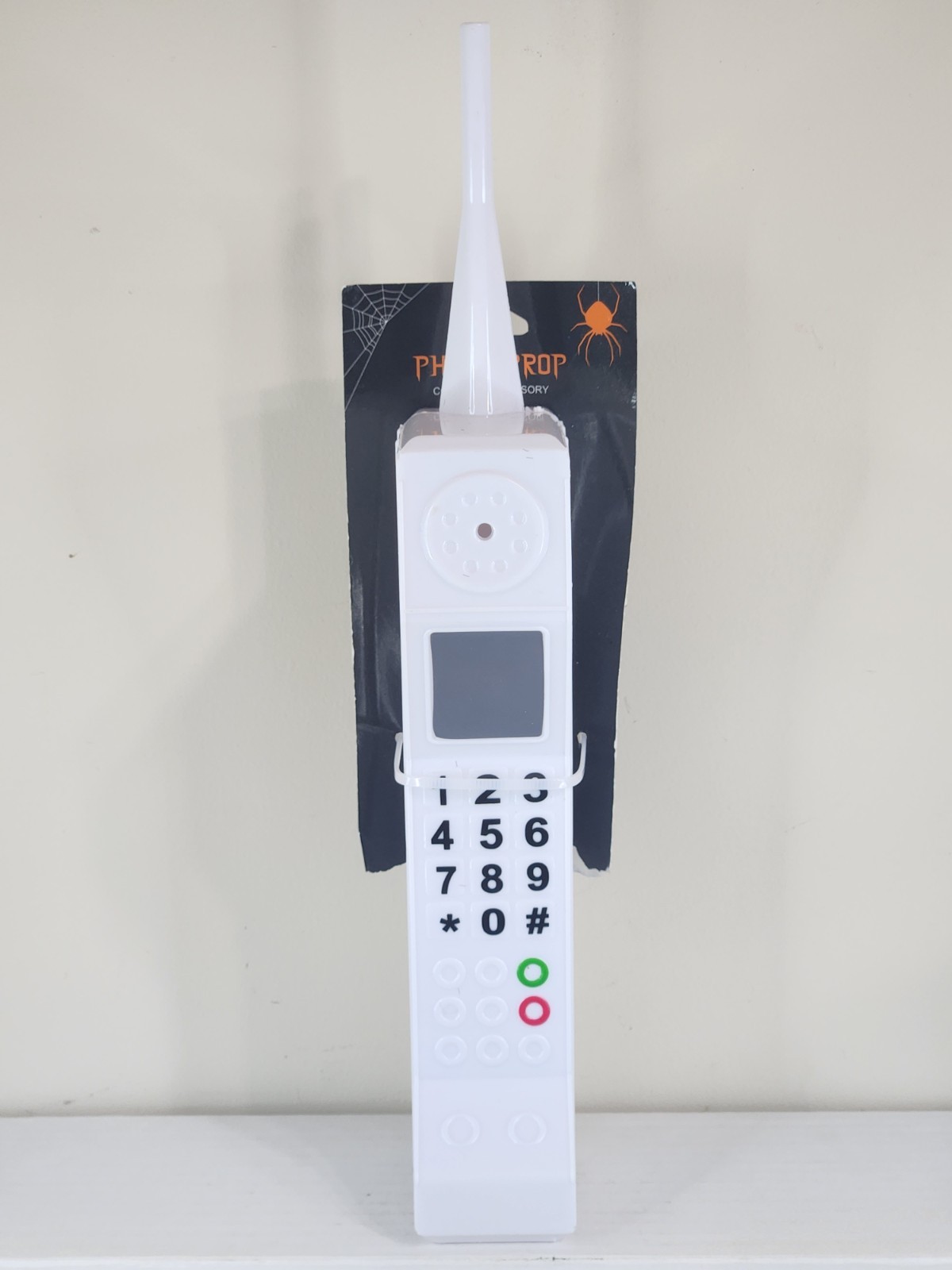 White Brick Phone Cosplay Scream Movie Prop – Casey Becker’s Cordless Phone