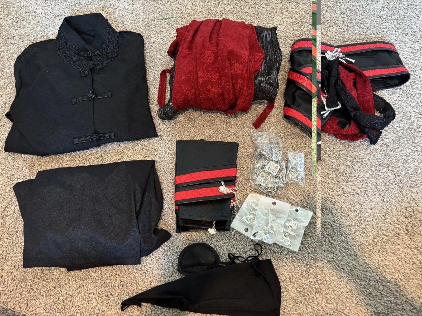 Heaven Officials Blessing Hua Cheng Doki Doki Cosplay Full Set USA Ship
