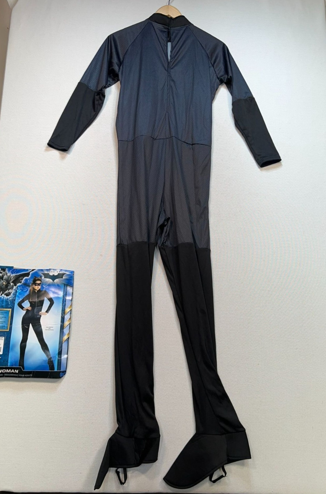Dark Knight Trilogy Catwoman Adult Costume Womens Medium Black Jumpsuit ONLY