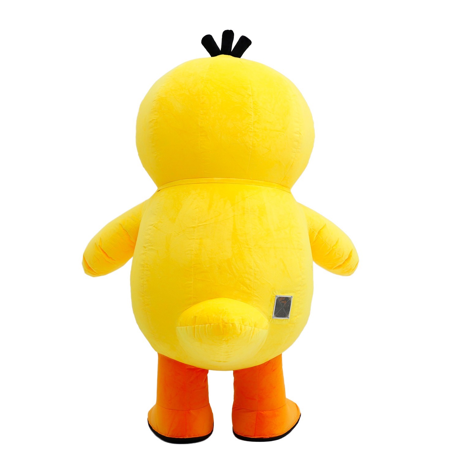 Giant Psyduck Inflatable Costume Plush Mascot Halloween Cosplay Party Outift