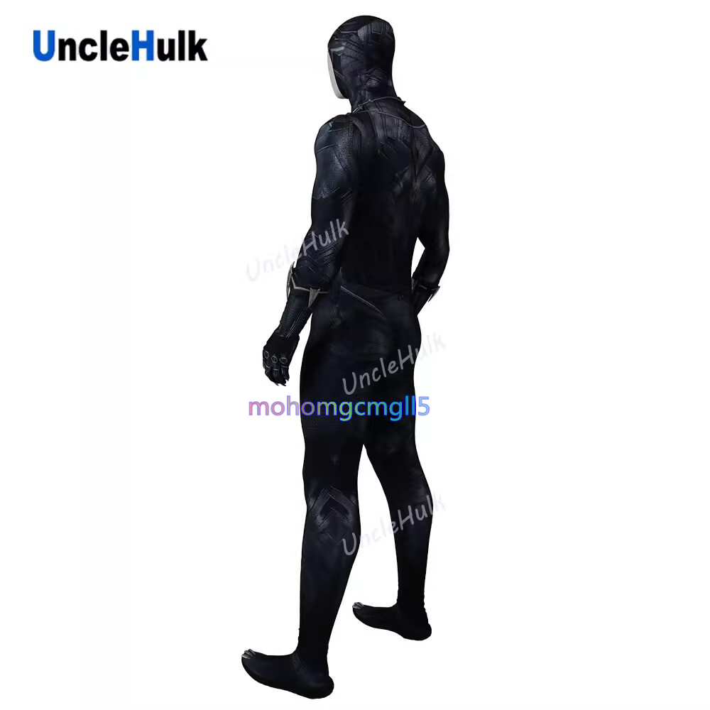 Black Panther T’Challa Battle Suit Costume Jumpsuit Cos Roleplay FullSet No Mask