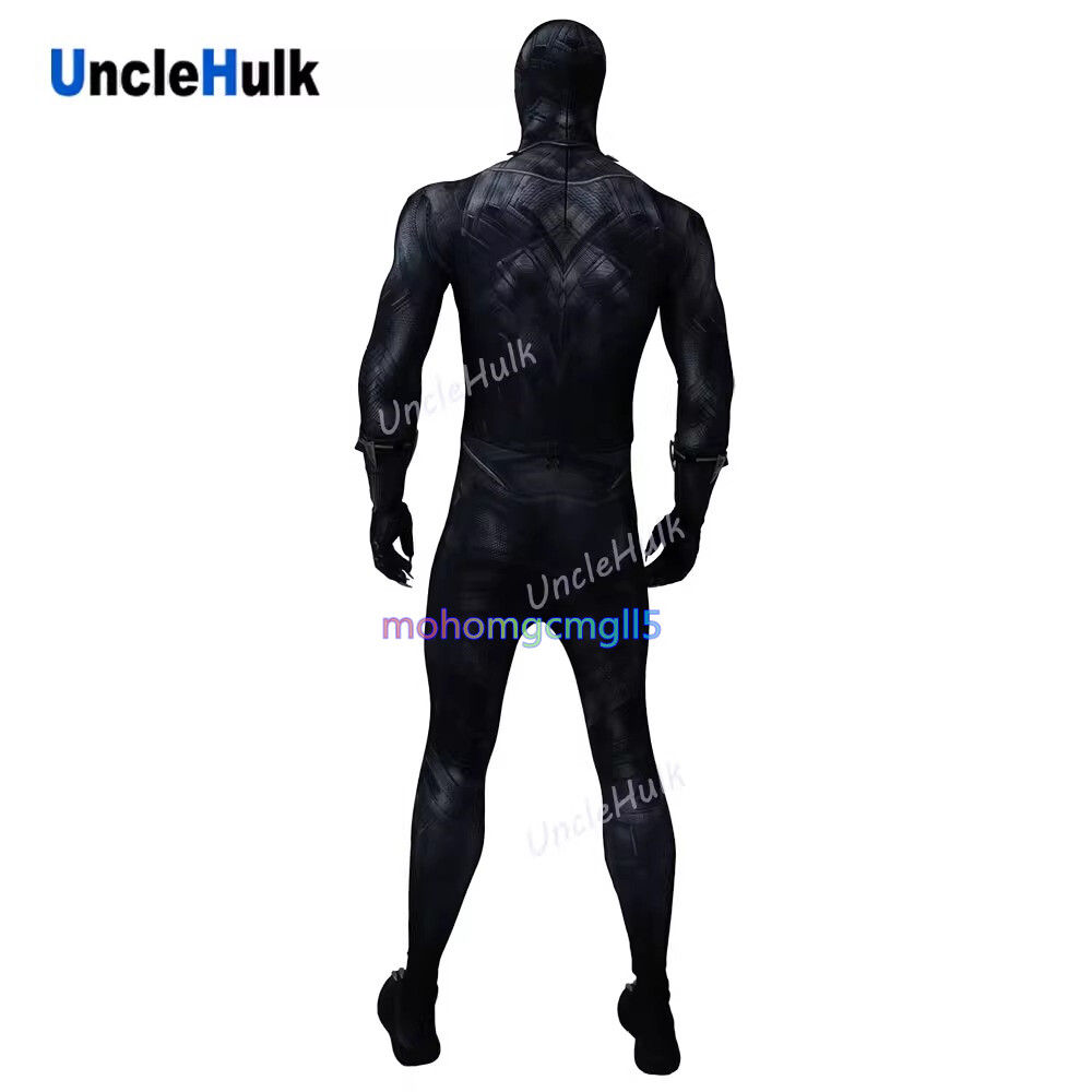 Black Panther T’Challa Battle Suit Costume Jumpsuit Cos Roleplay FullSet No Mask