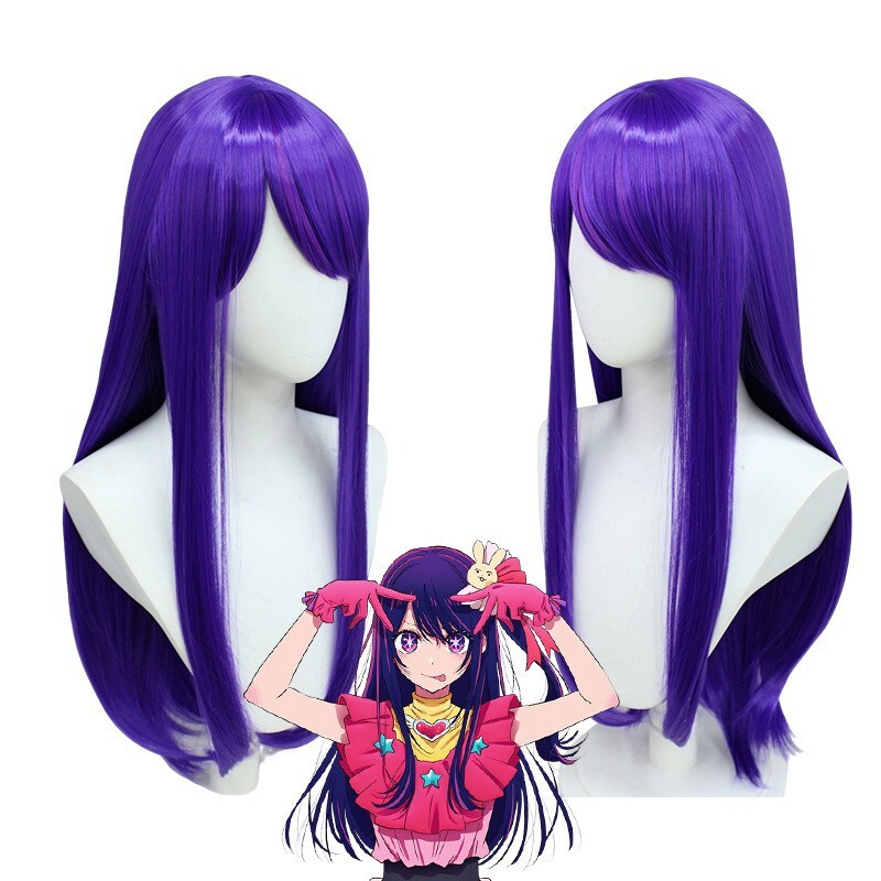 Cosplay Oshi no Ko Ai Hoshino Wigs Dress Halloween Carnival Suits Costume Pink