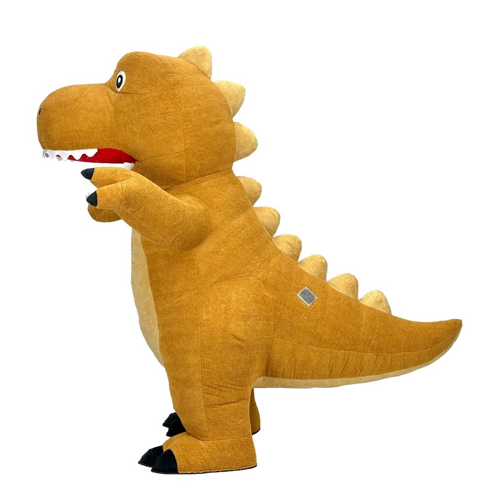 Inflatable Costume Dinosaur Plush Mascot Halloween Cosplay Party Event Outfit