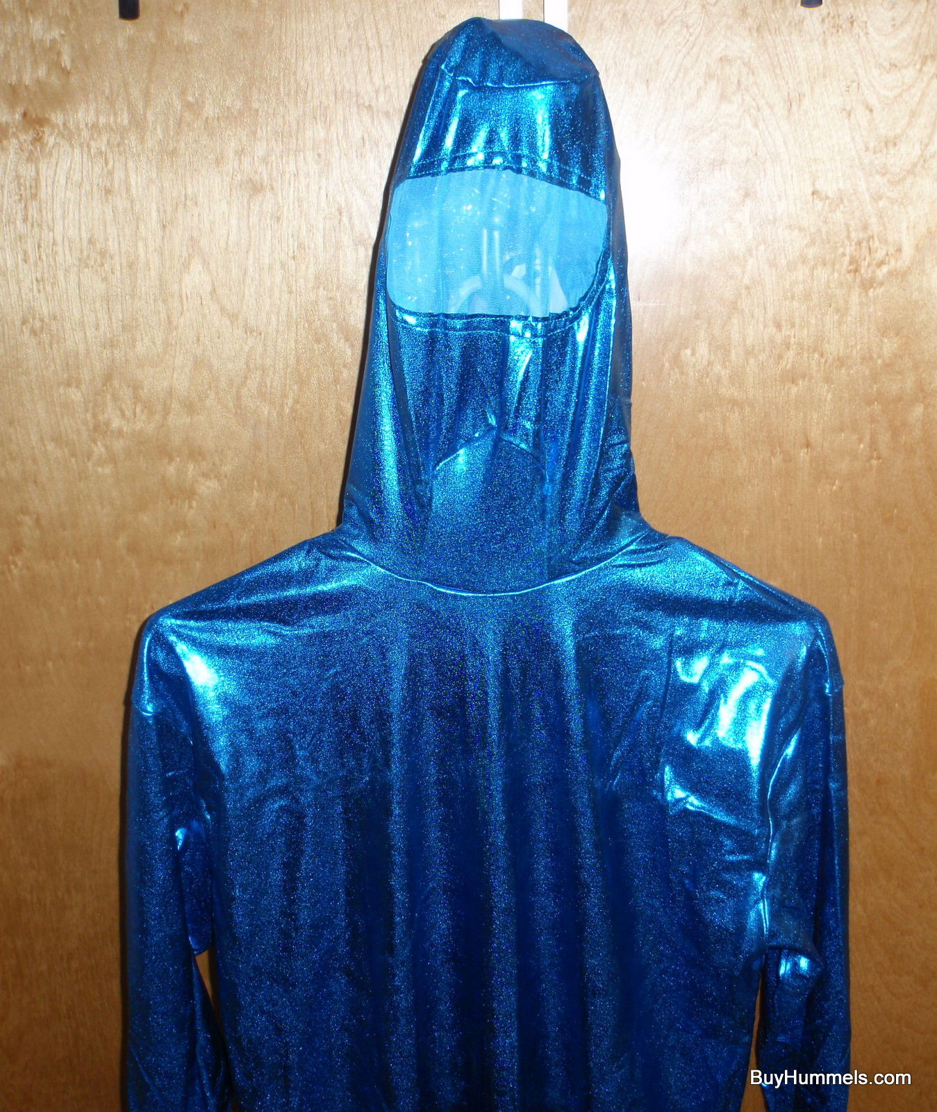METALLIC BLUE UNITARD 2ND SKIN HALLOWEEN COSTUME ZENTAI ALTSKIN AMONG US – NEW