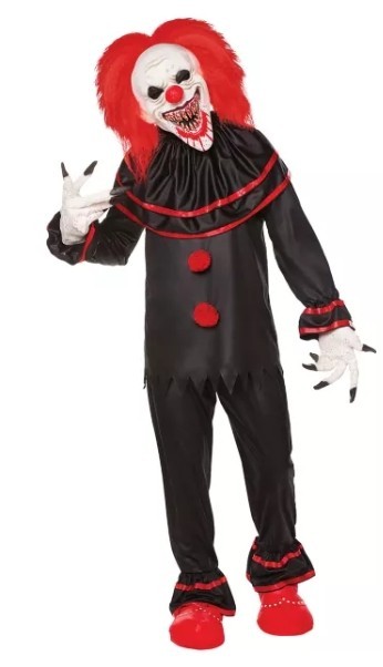 Men’s Crouchy The Clown Costume Size Large