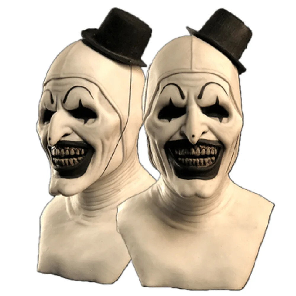 Art the Clown Terrifier 2 Cosplay Costume Jumpsuit & Mask for Men & Women Hallow