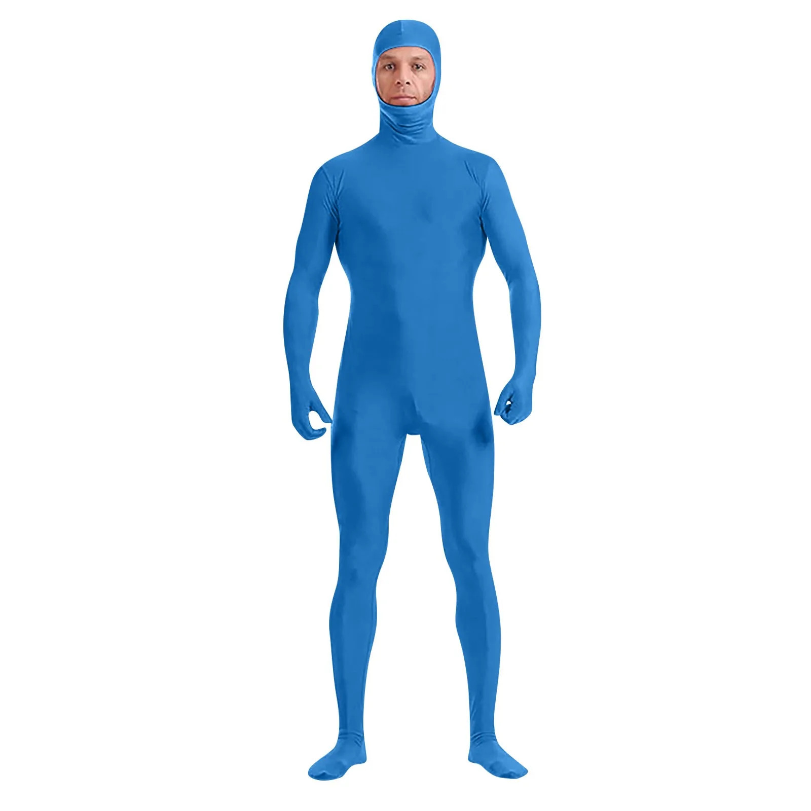 Adult Full Body Suit Costume for Halloween Men Second Skin Tight Suits Cosplay