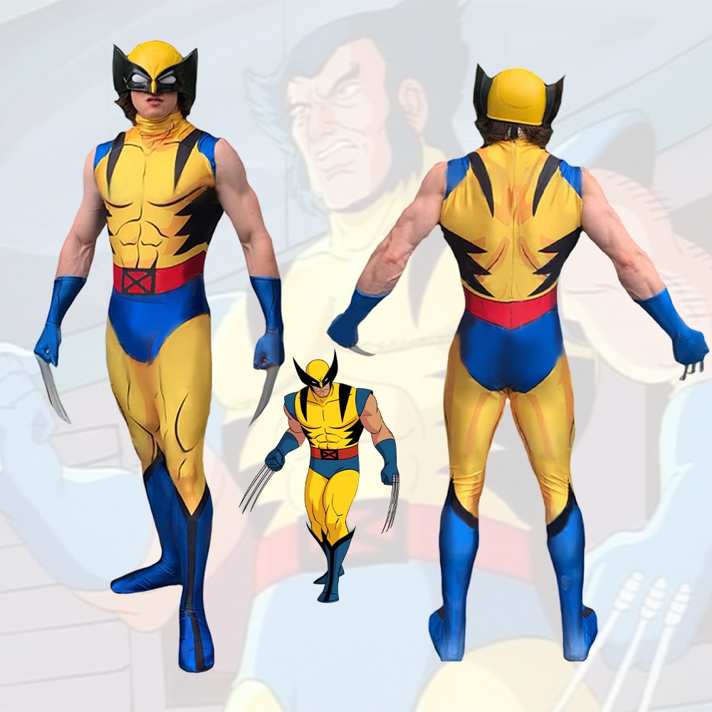 Wolverine Bodysuit X-Men ’97 Costume Cosplay suit