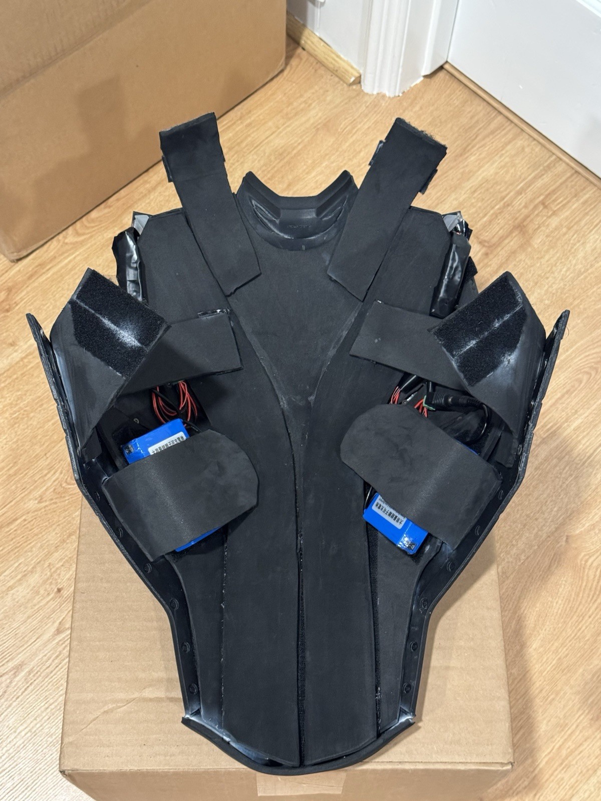TRON ARES 3D Printed COB LED Cosplay Armor, High Detailed! (+ FREE EXTRAS)
