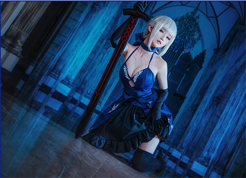 Fate Grand Order Cosplay Costume Jeanne d’Arc Alter FGO Girl Women Dress Anime