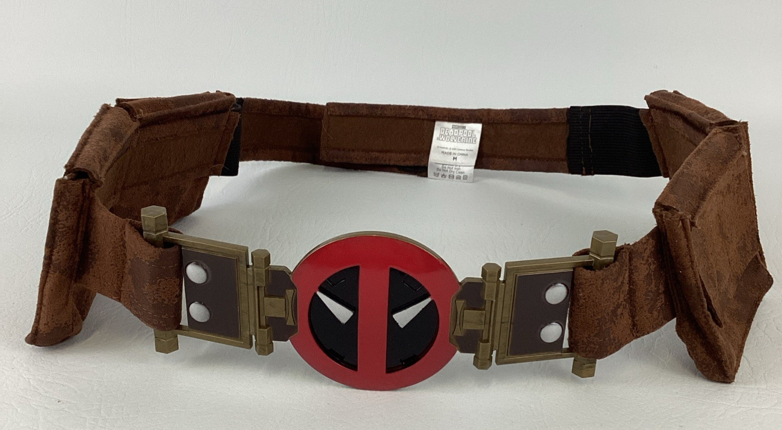 Marvel Deadpool & Wolverine Superhero Utility Belt Replica Costume Size M Spirit