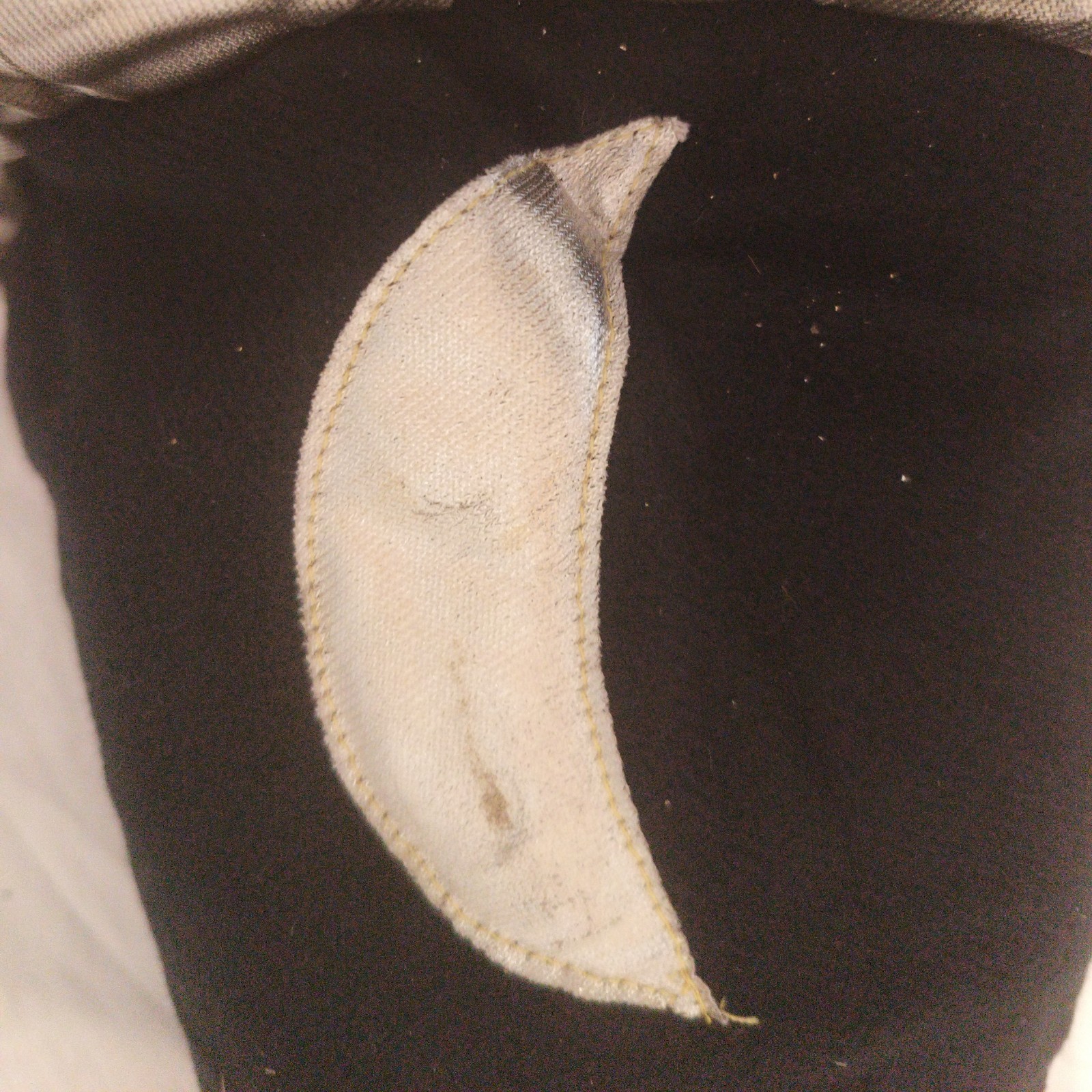 Black and Silver Wizard Hat 1.5 ft tall