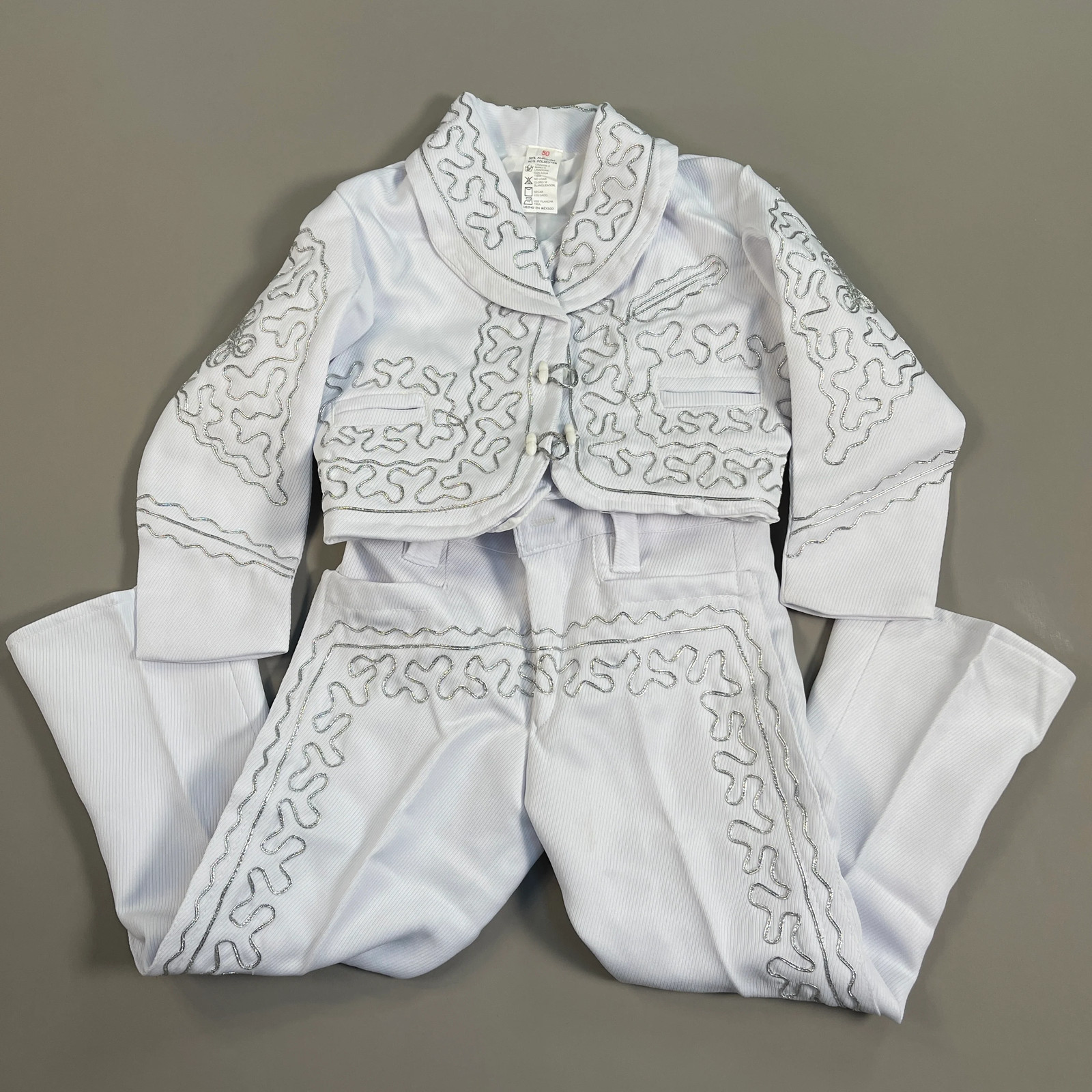 Mexican Mariachi Charro 3-Piece Suit Outfit Mayo Fiesta Dance Costume Youth Sz H
