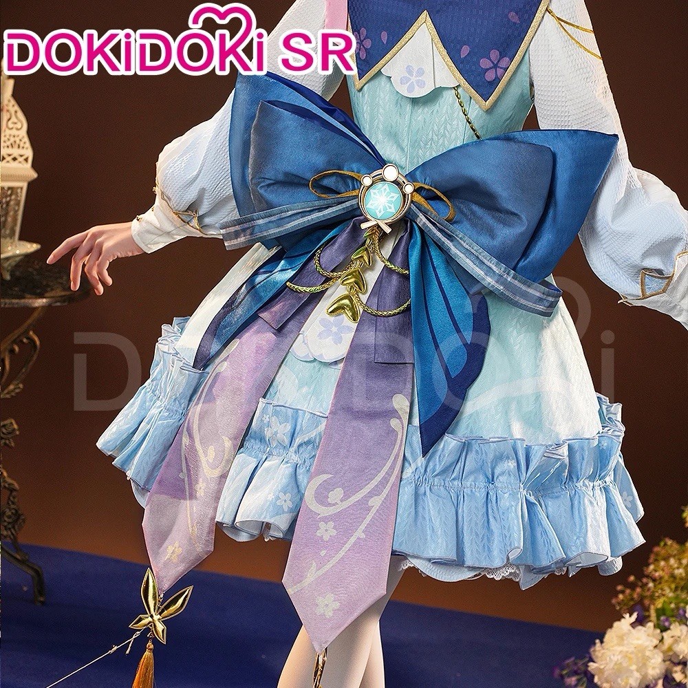 Ayaka Springbloom Missive Fontaine doki Doki Cosplay Fullset
