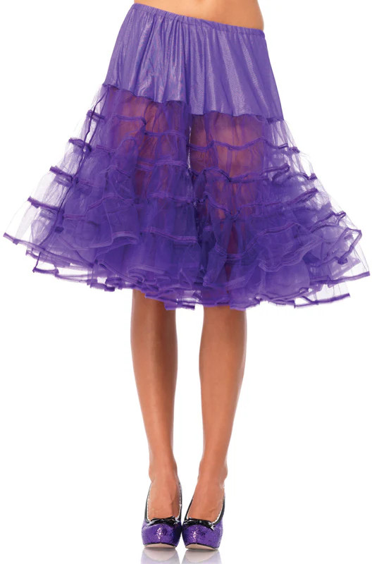 Brand New Knee-Length Petticoat Shimmer OrganzaCostume Accessory