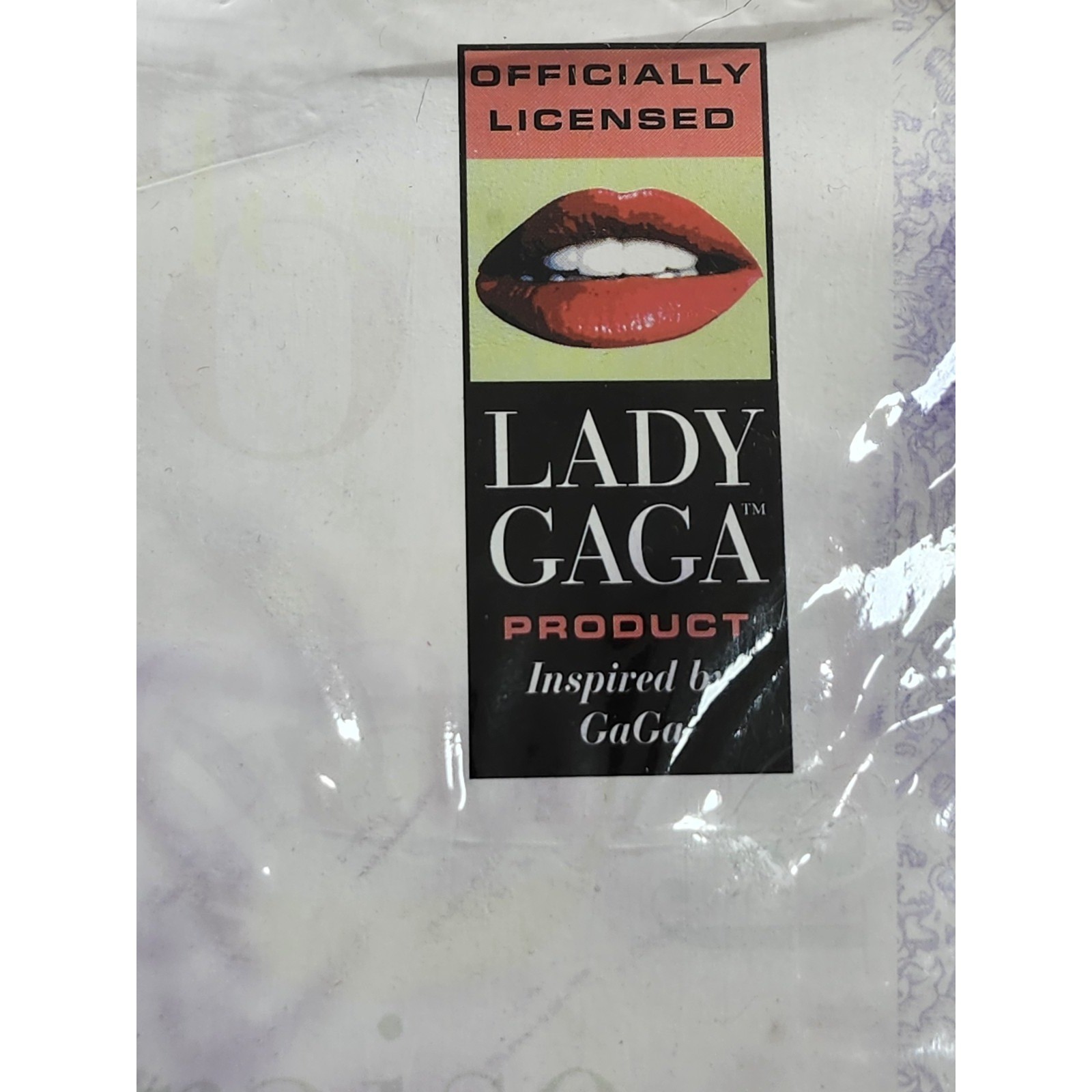 Lady Gaga Costume Cosplay Star Dress Up Sequin Pop Rock One Size Fancy Adult