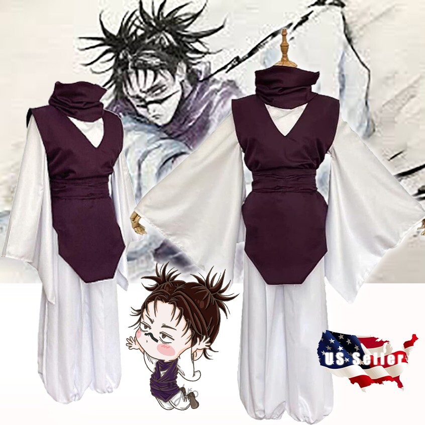 Japanese Anime JJK Choso Cosplay Costume Wig Uniform Show Suit Sets Unisex