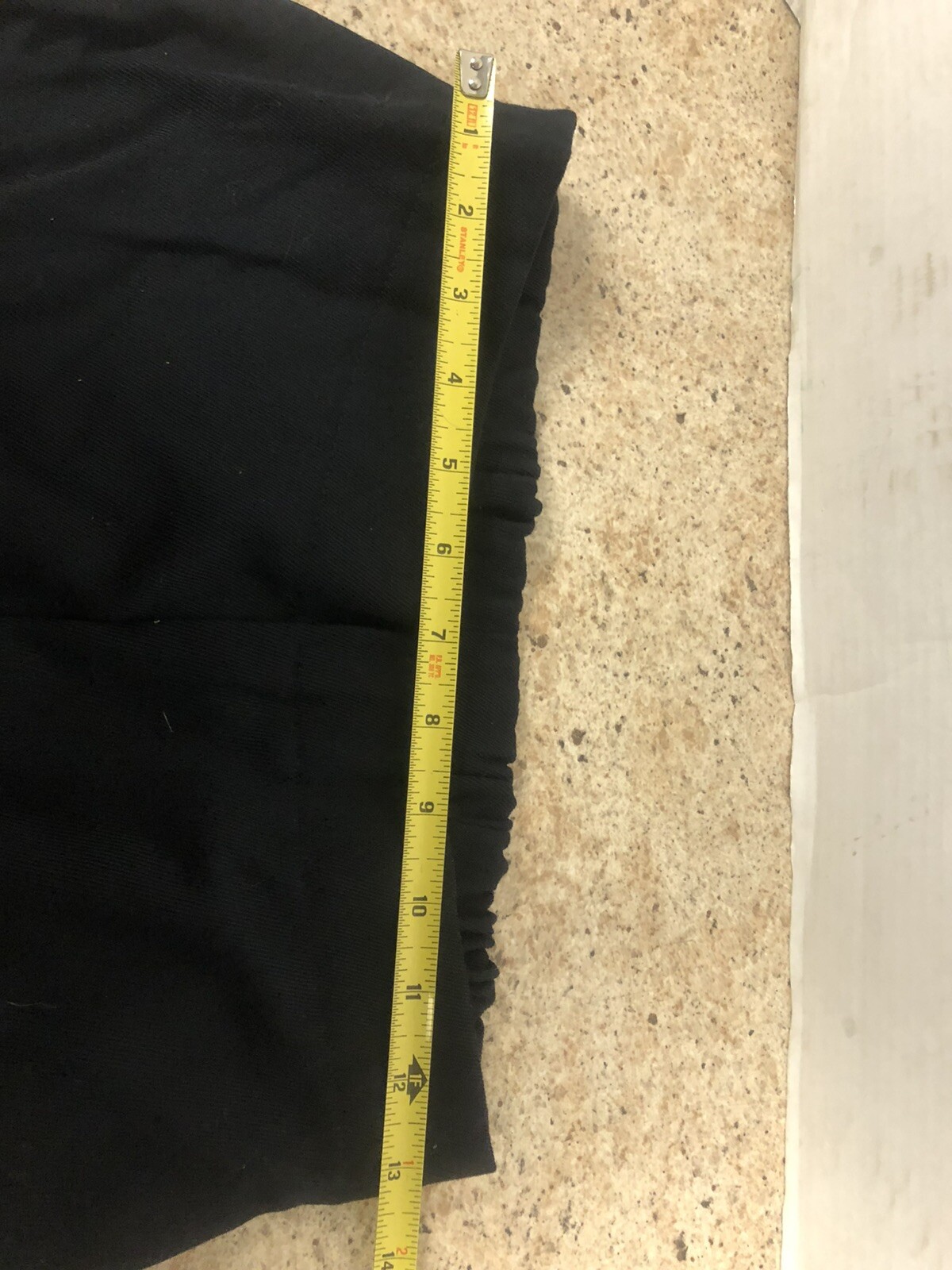Vintage School Marching Band Uniform Black Pants Costume Suit Pants 30/28