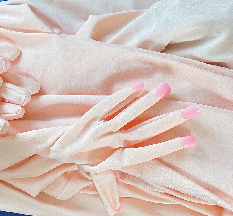 Pink Flesh Full Body Lycra Spandex Kigurumi Hatadai Cosplay Zentai Suit Tights