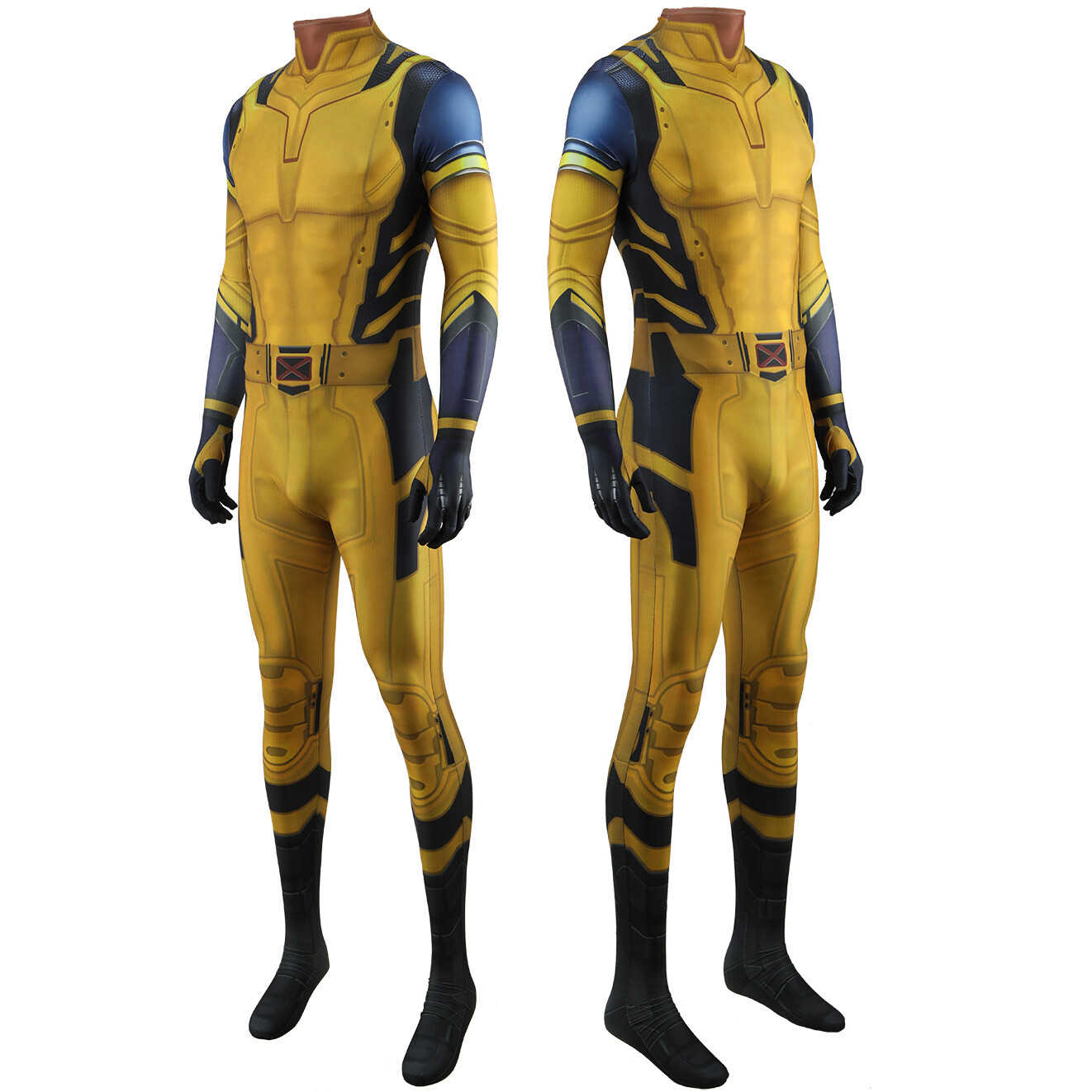 Wolverine Cosplay Jumpsuit Deadpool 3 Cos Bodysuit Adult Kids Halloween Costume