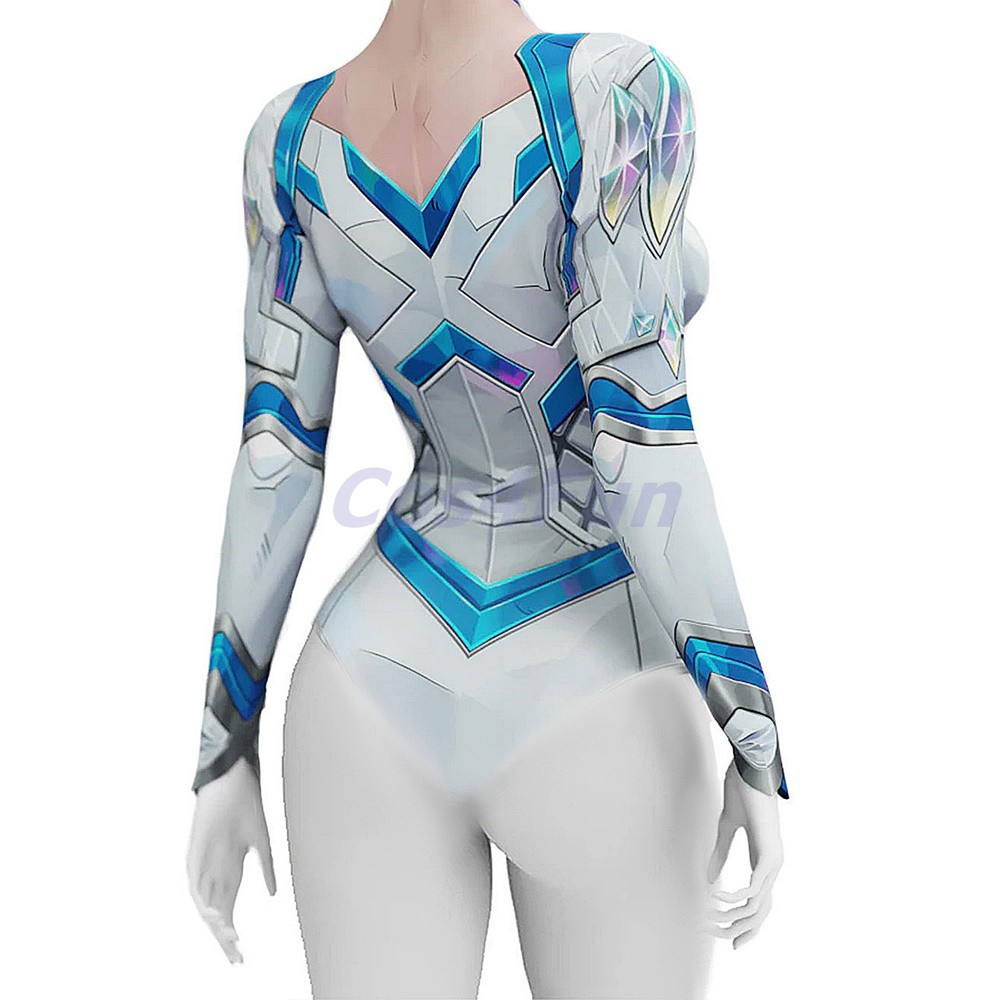 White Queen Swimsuit Emma Frost Bodysuit Marvel Rivals Costume Cosplay suit