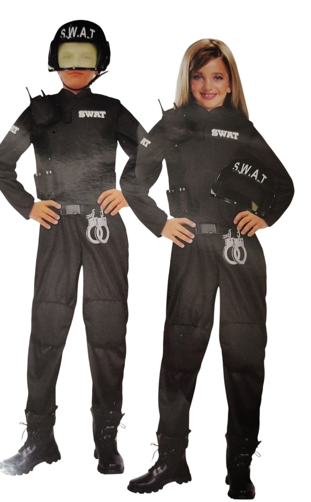 Celebrate Kids M (8) S.W.A.T. Complete Halloween Costume With Accessories