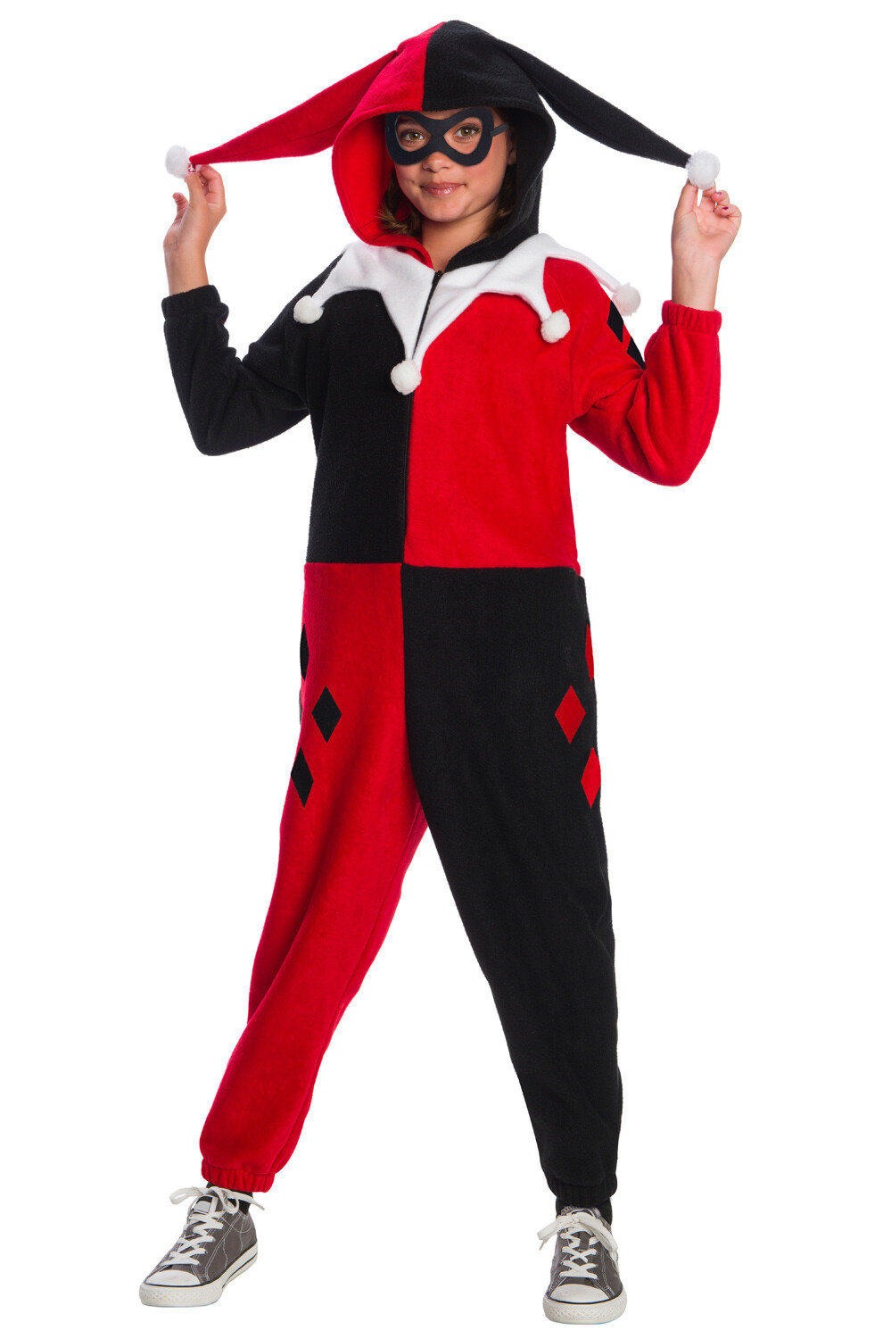 DC Comics Harley Quinn Jumpsuit Child Costume