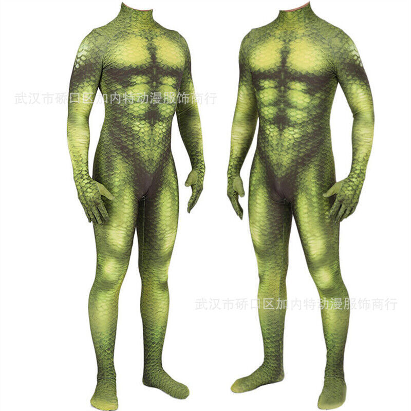 Green Muscle Jumpsuit Stage Suit Adult/Kids Bodysuit Cosplay Costume Halloween