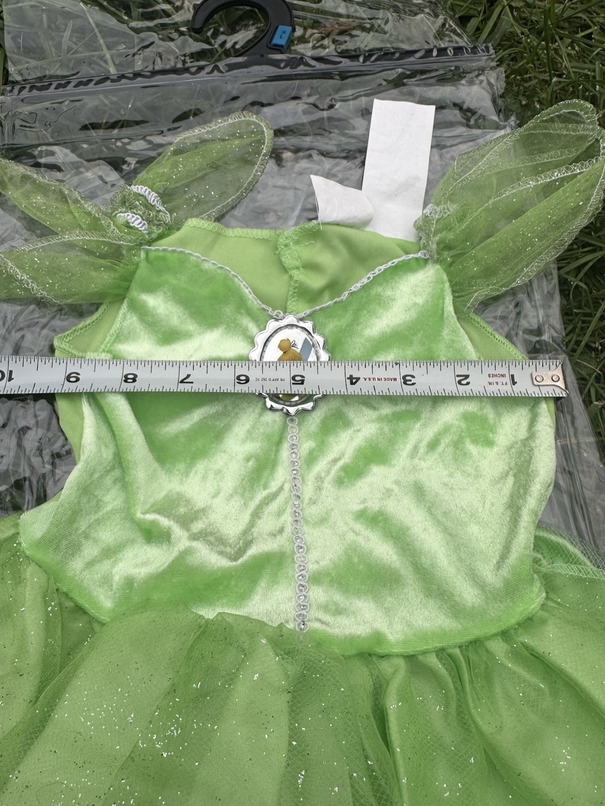 Child Disney Tinker Bell Costume Dress up 3T-4T Kids BR1