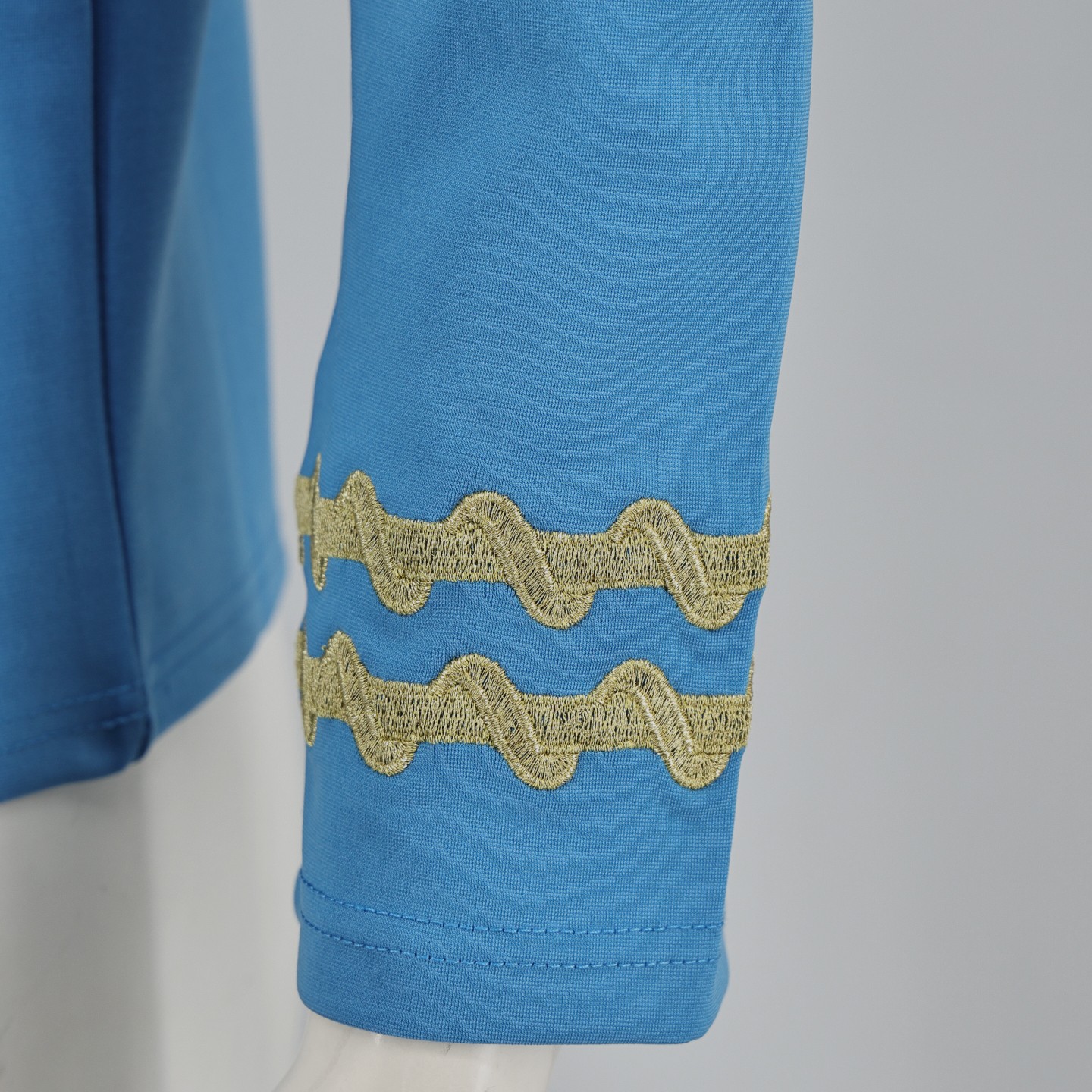 TOS Spock Blue Shirt Starfleet Uniform The Original Series Spock Cosplay Costume