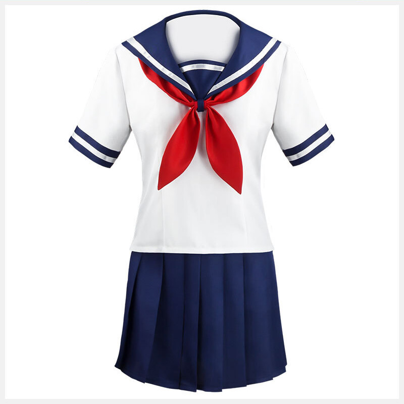 Japanese JK School Uniform Sailor Dress Anime Shoujo Cosplay Costume Halloween