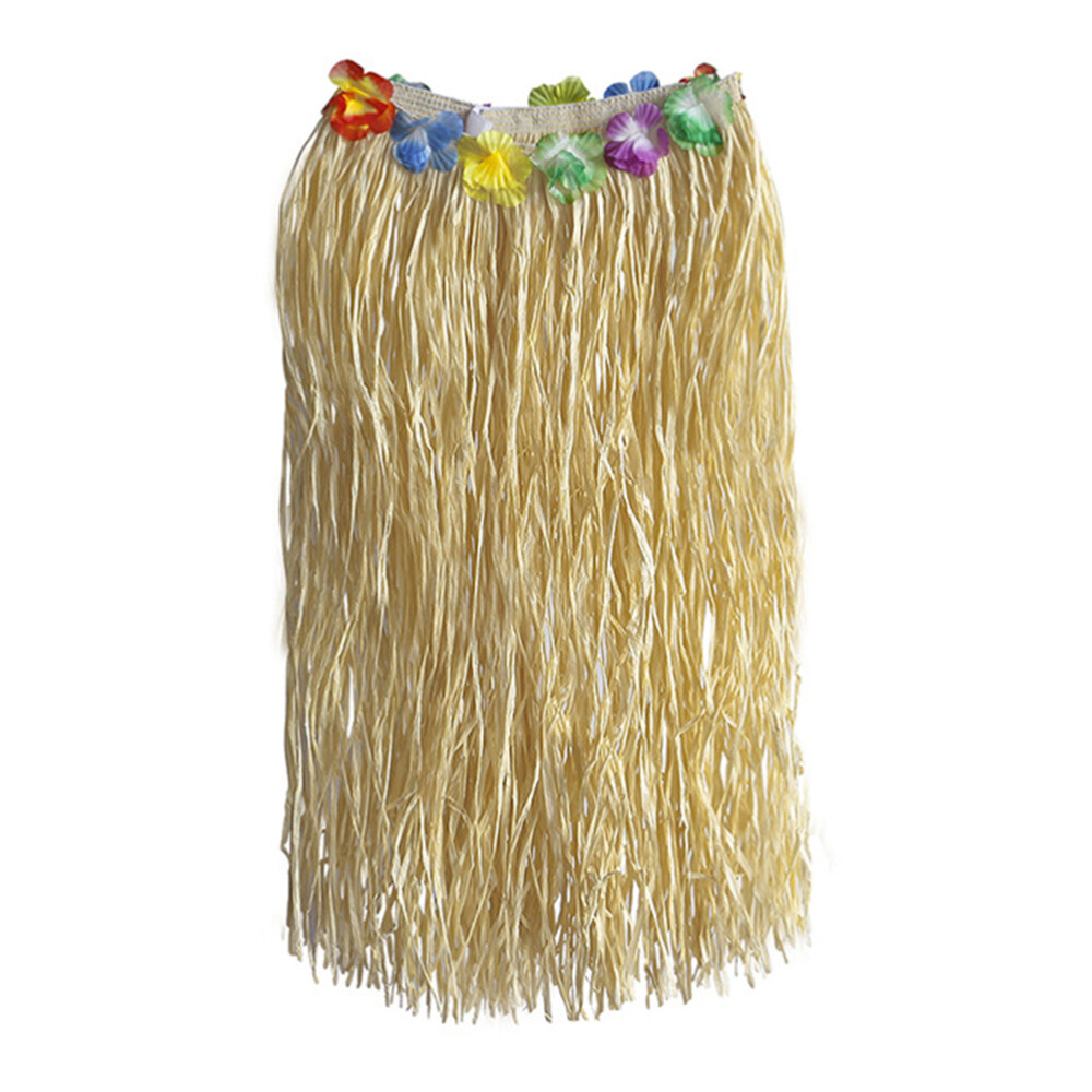 Luau Party Supplies Hula Grass Dance Skirt Flower Dress Hawaiian Costume