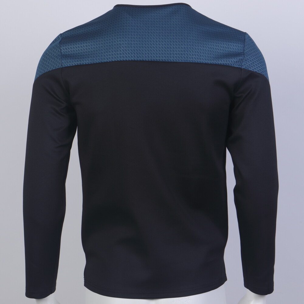 For Picard 2 Commander Uniform Cosplay Starfleet Red Gold Blue Top Shirt Costume
