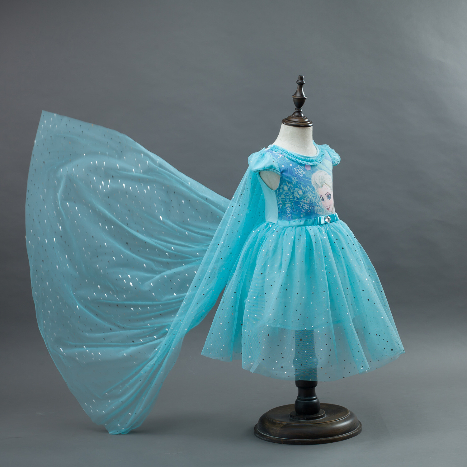 Frozen 2 inspired Snow Elsa Princess Costume Party Cosplay Anna Dress for Girls