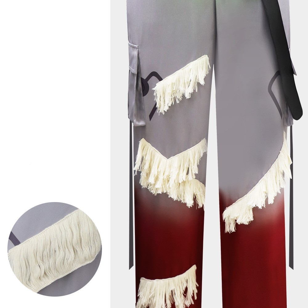 Alien Stage Round 7 Blink Gone Till Cosplay Costume Green Vest Cargo Pants
