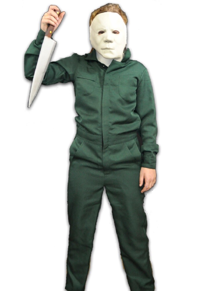 Trick or Treat Studios HALLOWEEN II Adult Michael Myers Coveralls & Mask NEW