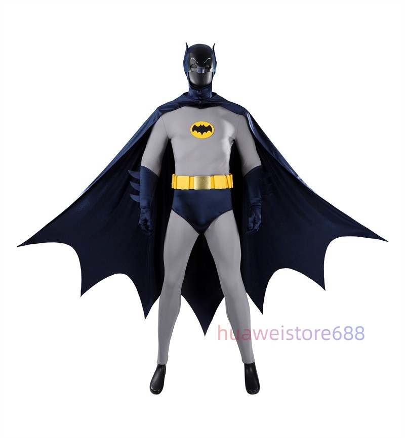 1966 Batman Costume Cosplay Bodysuit ﻿Outfits