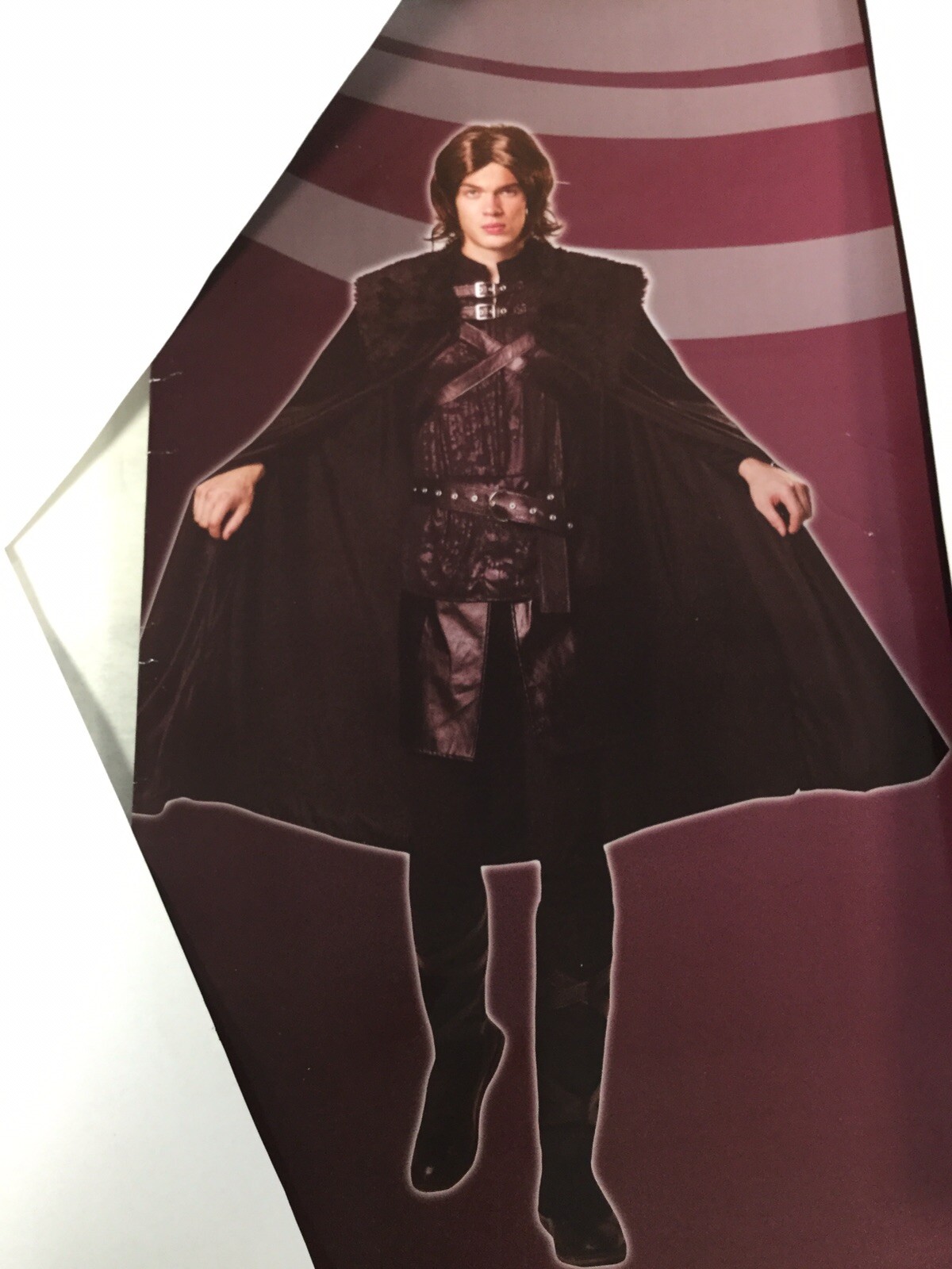 Men’s “Nightwatch Warrior” Gothic Costume by HGM sizes M-L-XL