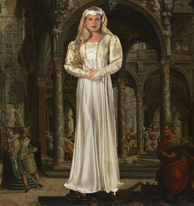 Vintage Medieval Renaissance Princess Bride Costume – Ladies Size Small