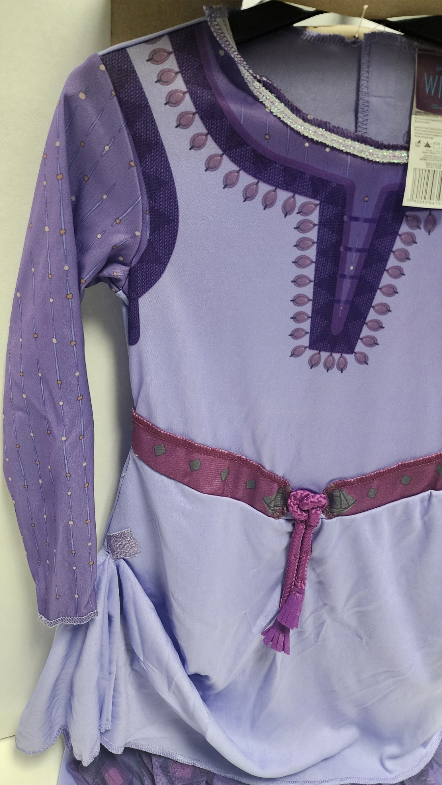 XS (3T-4T) Wish Asha Disney Classic Child Dress Halloween Purple Costume New
