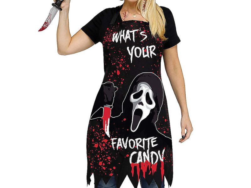 Adult Scream Ghostface Horror Apron Costume Accessory Adult Unisex Halloween New