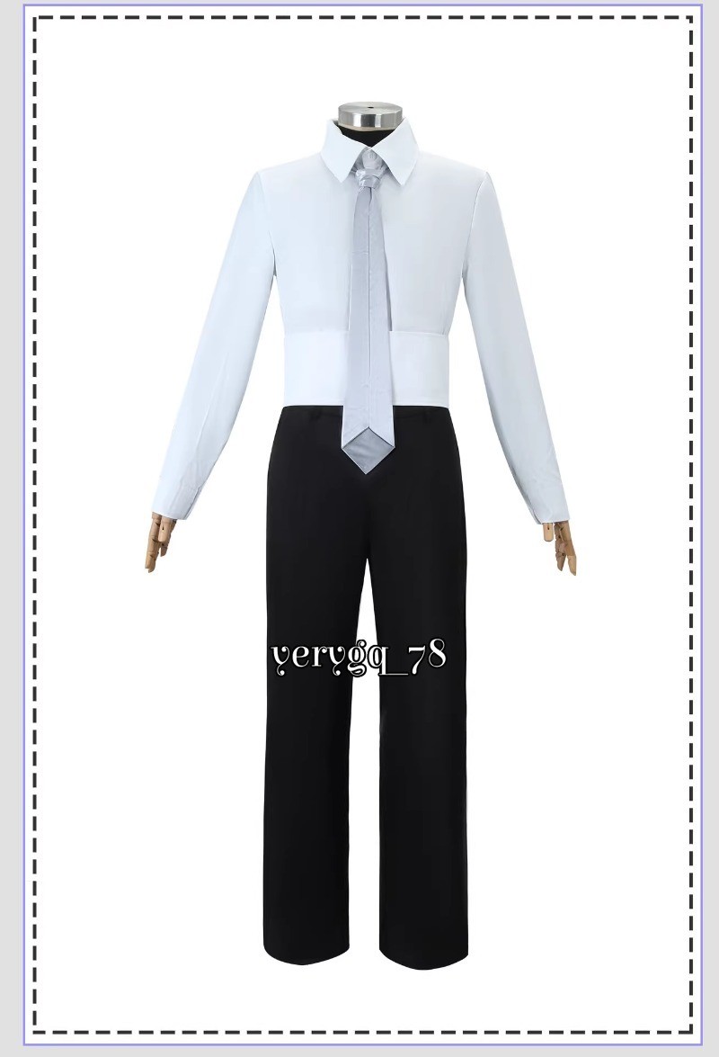 Anime Bungo Stray Dogs Sigma Cosplay Suit Full Set Costume Accessory Wig Gifts