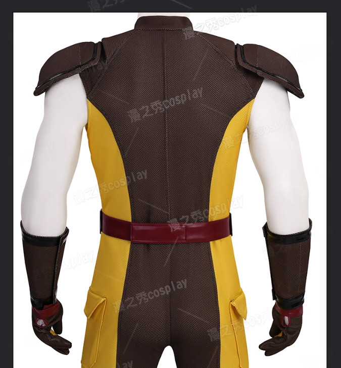 Deadpool & Wolverine Wolverine Costume Men Brown Ver. Jumpsuit Halloween Cosplay