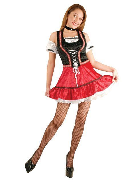 SEXY BEER GARDEN GIRL ADULT COSTUME SIZE X-SMALL – NEW!