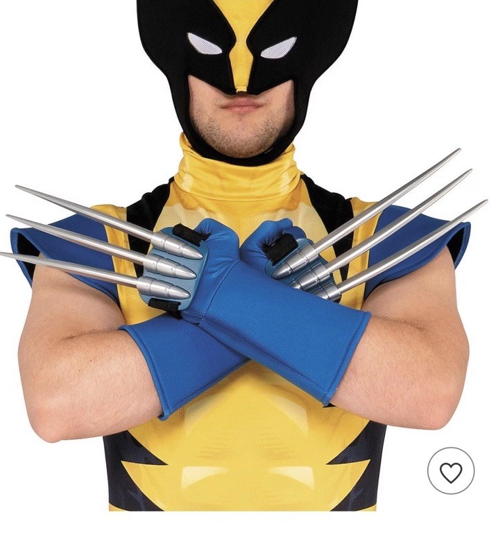 X-men 97. Adult X-Men Wolverine Costume, XL, Yellow/Blue/Black