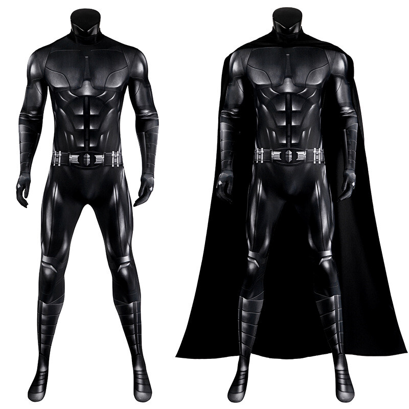 The Flash Series Batman Bruce Wayne Cosplay Deluxe Costume Halloween Outfit