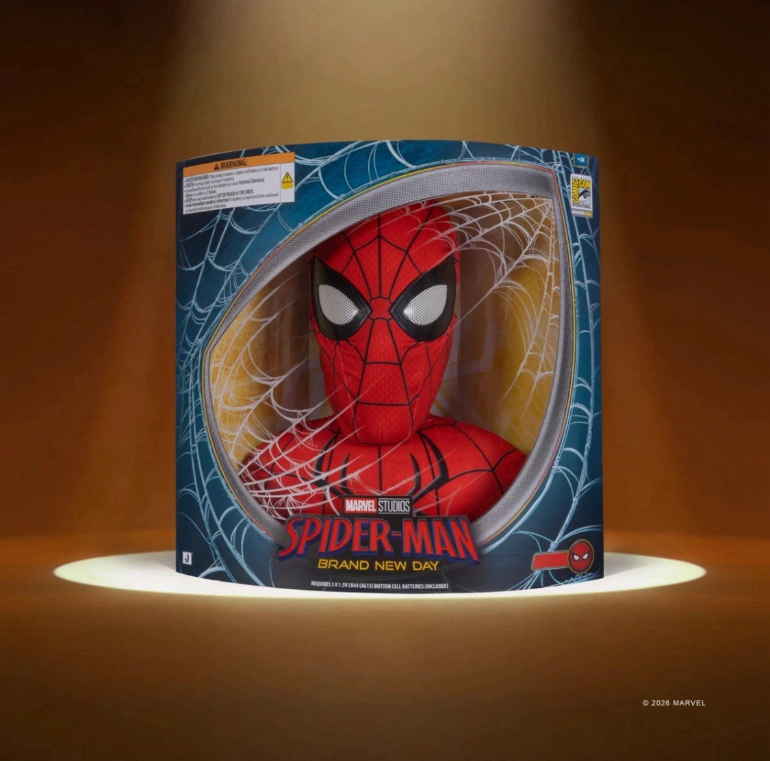 SDCC 2026 Spider-Man Brand New Day Jazwares Exclusive Mask & Top Set IN HAND