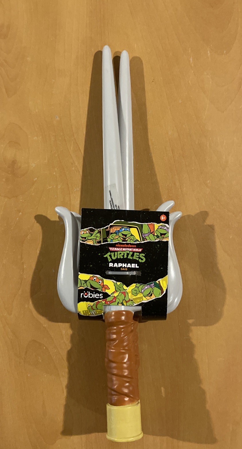 TMNT Animated Series Raphael Sais – Child/Adult Size Rubies New Ninja Turtles